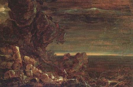 The Pilgrim of the World at the End of His Journey (mk13), Thomas Cole